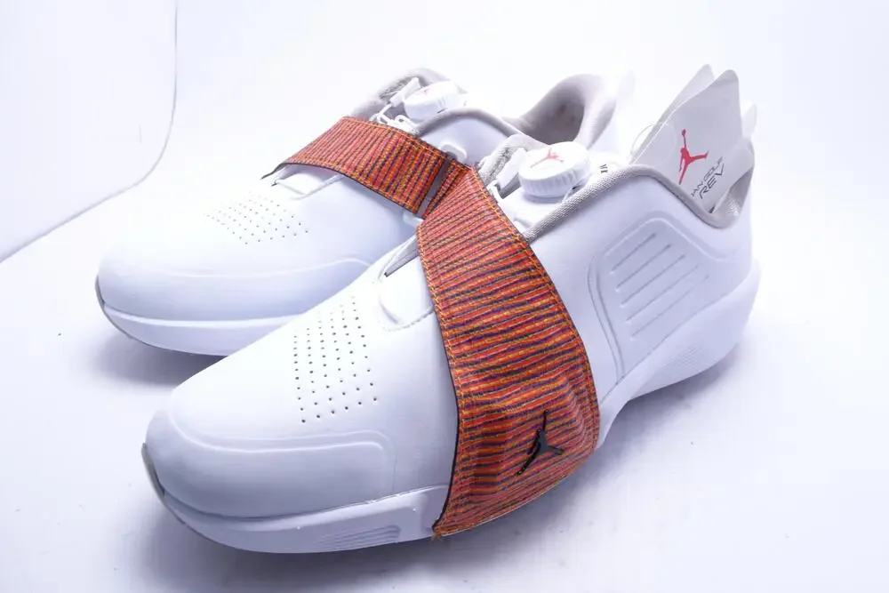 Jordan Golf Air Rev Shoes Mens Size 8.5 White Spiked Cleats FV6338-102